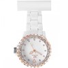 Montre Infirmière KRAZY NURSE bracelet Plastique Blanc - vue V1
