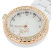 Montre Infirmière KRAZY NURSE bracelet Plastique Blanc - vue V2