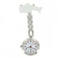 Montre Infirmière KRAZY NURSE bracelet Acier Argenté