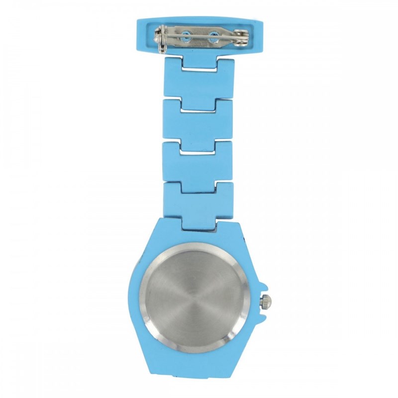 Montre Infirmière KRAZY NURSE bracelet Acier Bleu - vue 2