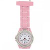 Montre Infirmière KRAZY NURSE bracelet Acier Rose - vue V1