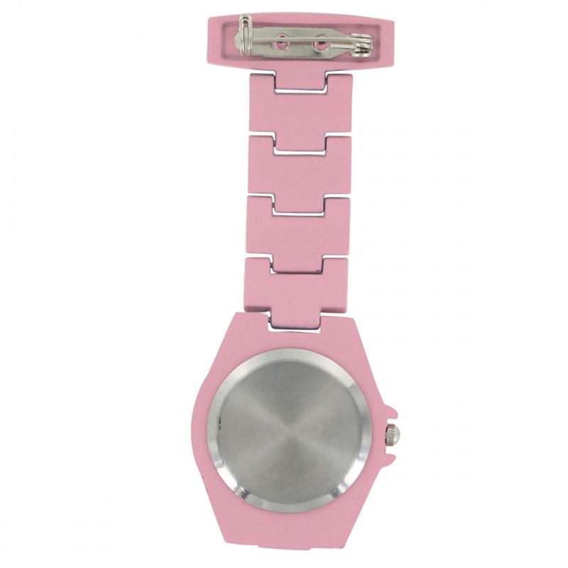 Montre Infirmière KRAZY NURSE bracelet Acier Rose - vue 2