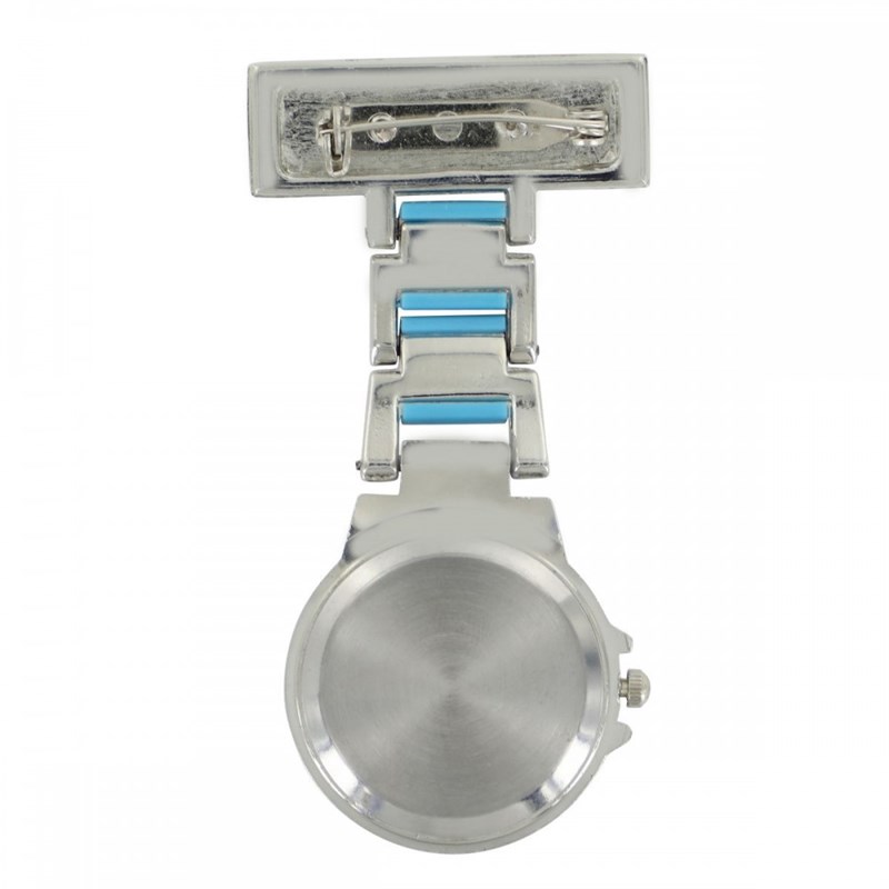 Montre Infirmière KRAZY NURSE bracelet Acier Bleu - vue 2