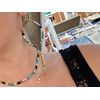 Créoles Claire BERTEAU Colorful Perles plates en verre 2 - vue V3