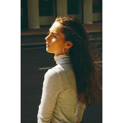 Boucles Créoles noeud dorées - vue V2