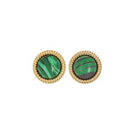 Boucles Pierre Malachite