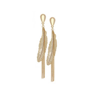 Boucles Plume dorées