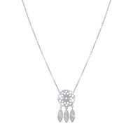 Pendentif Attrape rêves acier