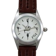 Montre marron foncé GR gymnastique rythmique