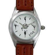 Montre marron clair GR gymnastique rythmique