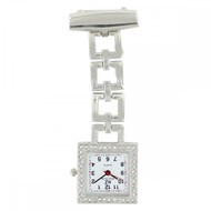 Montre Infirmière KRAZY NURSE bracelet Acier Argenté