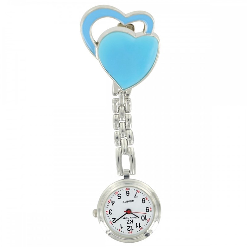 Montre Infirmière KRAZY NURSE bracelet Acier Bleu