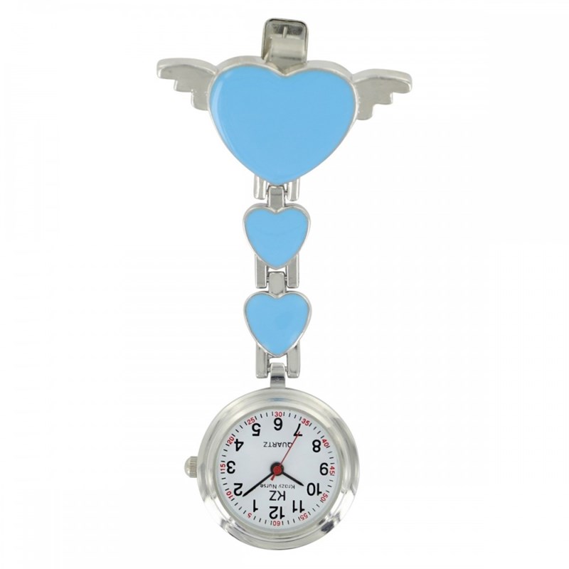 Montre Infirmière KRAZY NURSE bracelet Acier Bleu