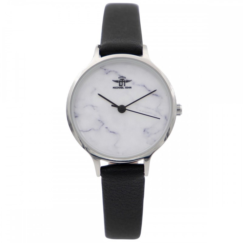 Montre Femme M. JOHN bracelet Cuir Noir