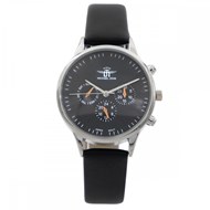 Montre Femme M. JOHN bracelet Cuir Noir