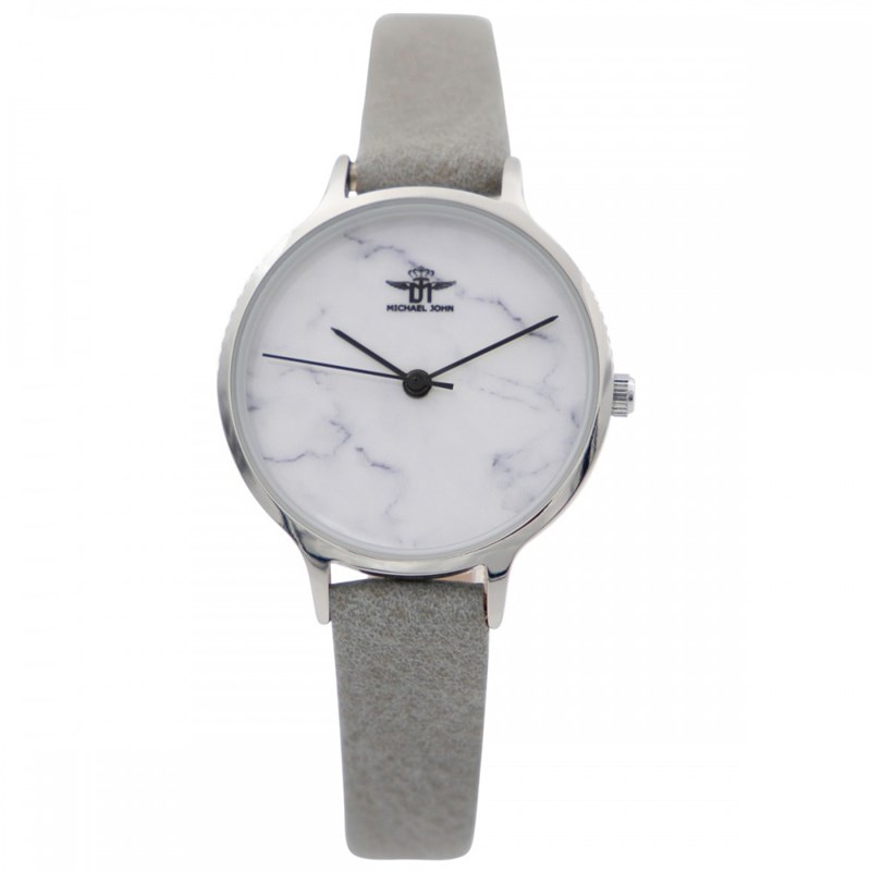 Montre Femme M. JOHN bracelet Cuir Gris