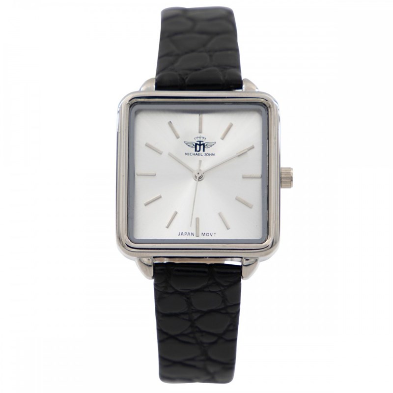 Montre Femme M. JOHN bracelet Cuir Noir