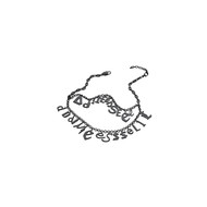 Collier Femme Diesel Acier Noir