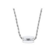 Collier Acier et céramique Céranity 907-001.B