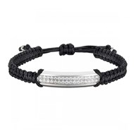 Bracelet Cordon et Acier Phebus