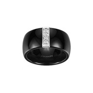 Bague Alex en Argent avec oxyde de zirconium blanc