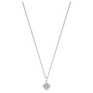 Collier fleur Céramique et argent Ceranity