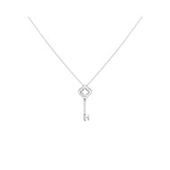 Collier clé Céramique et argent Ceranity