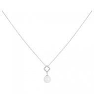 Collier argent Pendentif Ceramique Ceranity