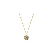 Collier Swarovski Pendentif Dot Gold -