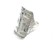 Bague mixte Chevalière argent