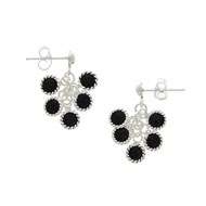 Boucles d'Oreilles Argent 925 Fleur
