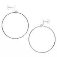 Boucles d'Oreilles Argent 925 petite créole