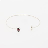 Jonc Precious Grenat