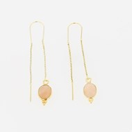 Boucles Dina Cornaline