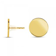 Boucles d'oreilles Théma Capsule Plaqué or 18 carats Puces