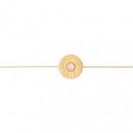 Bracelet COLLECTION CONSTANCE HÉLÈNE Quart Rose plaqué or