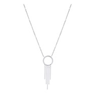 Bague et collier pendant tiges