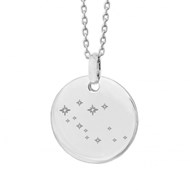 Collier Somptuose Argent 925 Constellation Gémeaux