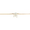 Bracelet  perles d'eau douce Keshi-Doré à l'or fin - vue V1