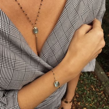 Bracelet Padmasana Doré