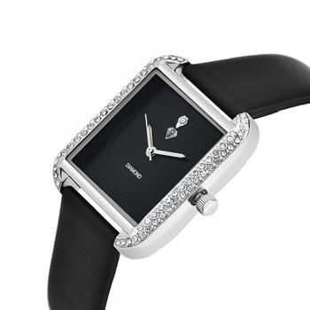 Montre Marwa SC Crystal ornée d'un véritable diamant et de 72 Cristaux scintillants