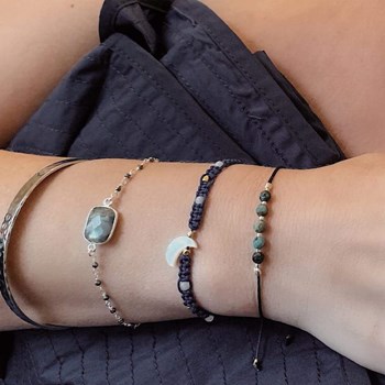 Bracelet Padmasana Argent