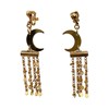 Boucles d'oreilles Clip Ardha Chandra - vue V1