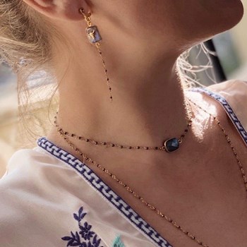 Boucles d'oreilles Virabhadrâsana Doré