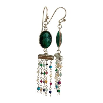 Boucles d'oreilles Matangi Mudra Argent