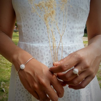 Anemoon Huwelijksband Armband
