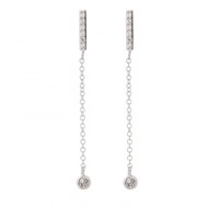 Boucles d'oreilles ANÄU Paris en Argent Rhodié