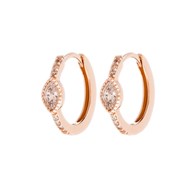 Boucles d'oreilles ANÄU Paris en Vermeil Rose