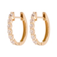 Boucles d'oreilles ANÄU Paris en Vermeil Jaune