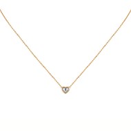 Collier doré Crystal LOVELY